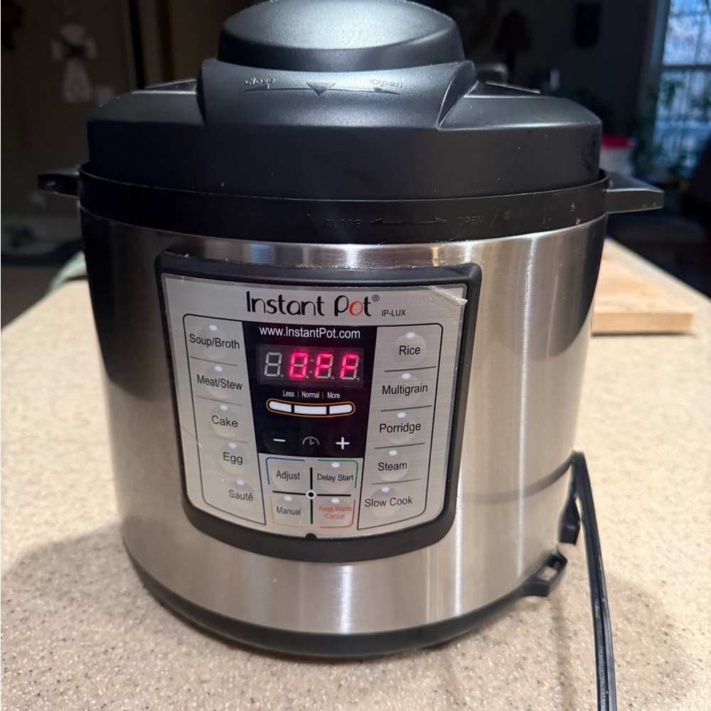 Instant Pot Duo Plus Electric Pressure Cooker - Black and Silver
